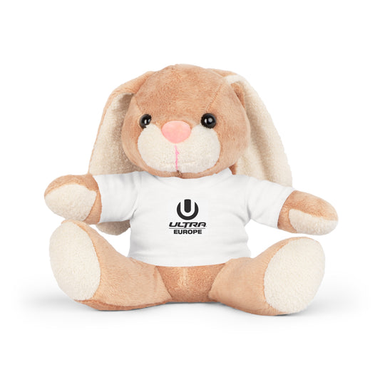 Ultra Europe Plyschleksak med T-shirt - Söt björn för musikfestivalälskare