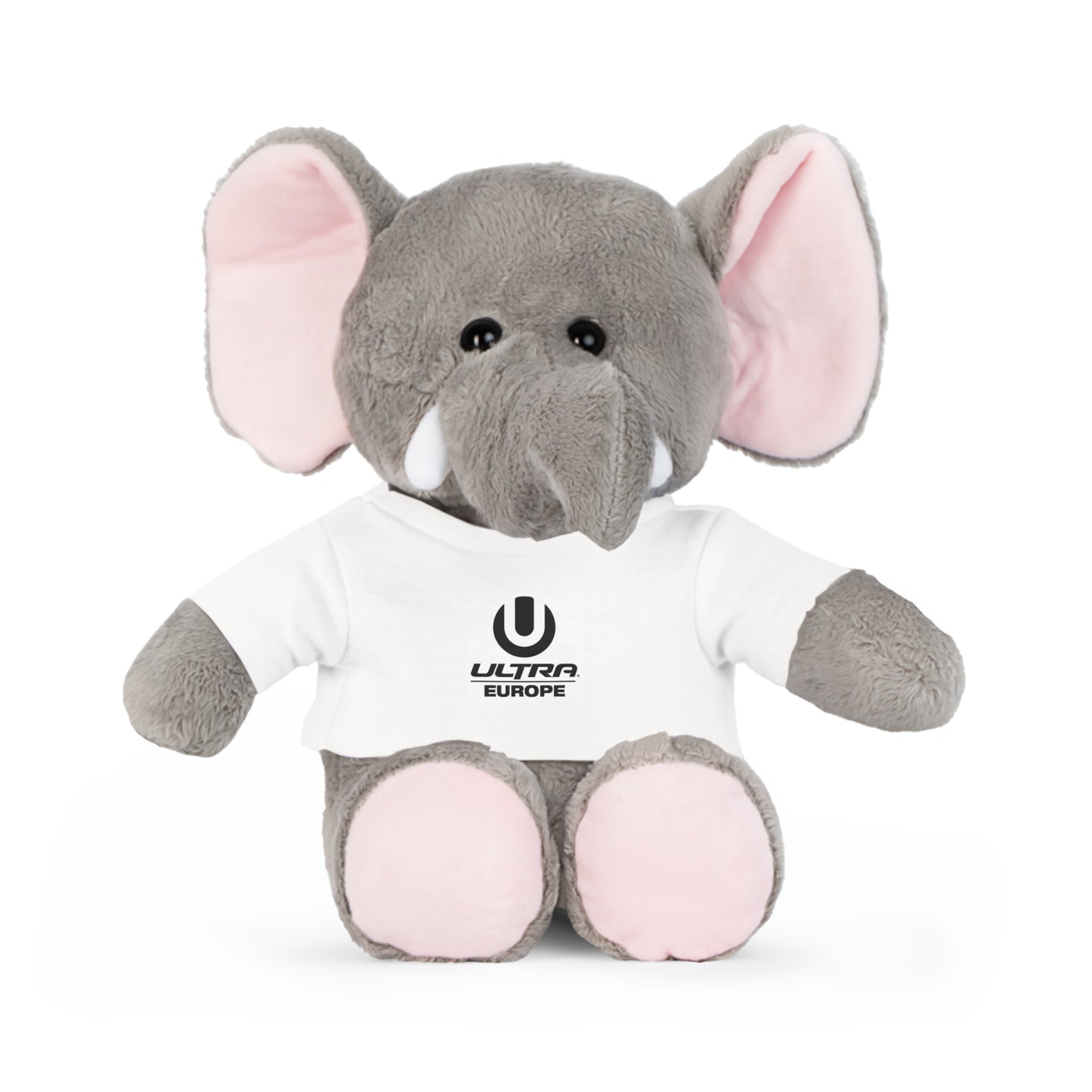 Ultra Europe Plyschleksak med T-shirt - Söt björn för musikfestivalälskare