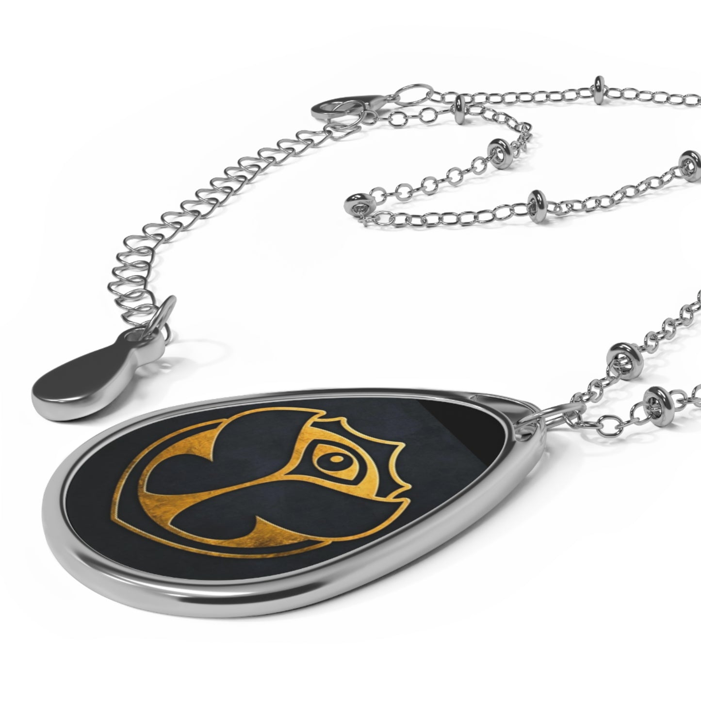 Elegant Tomorrowland-inspirerat ovalt halsband