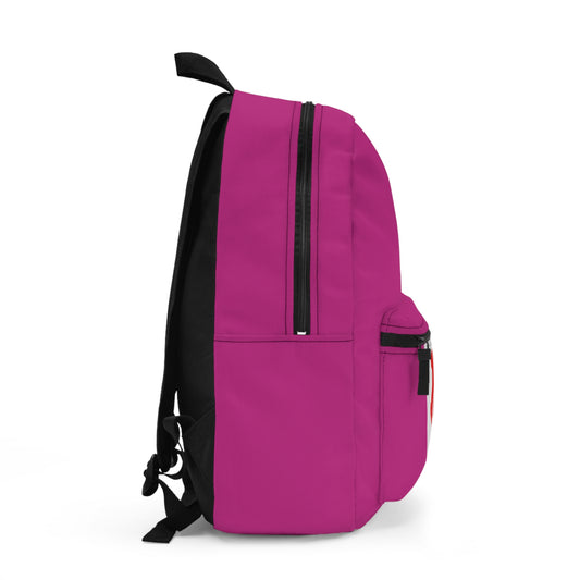 DEFQON.1 Festival Pink Backpack - Perfekt för musikälskare och utomhusäventyr