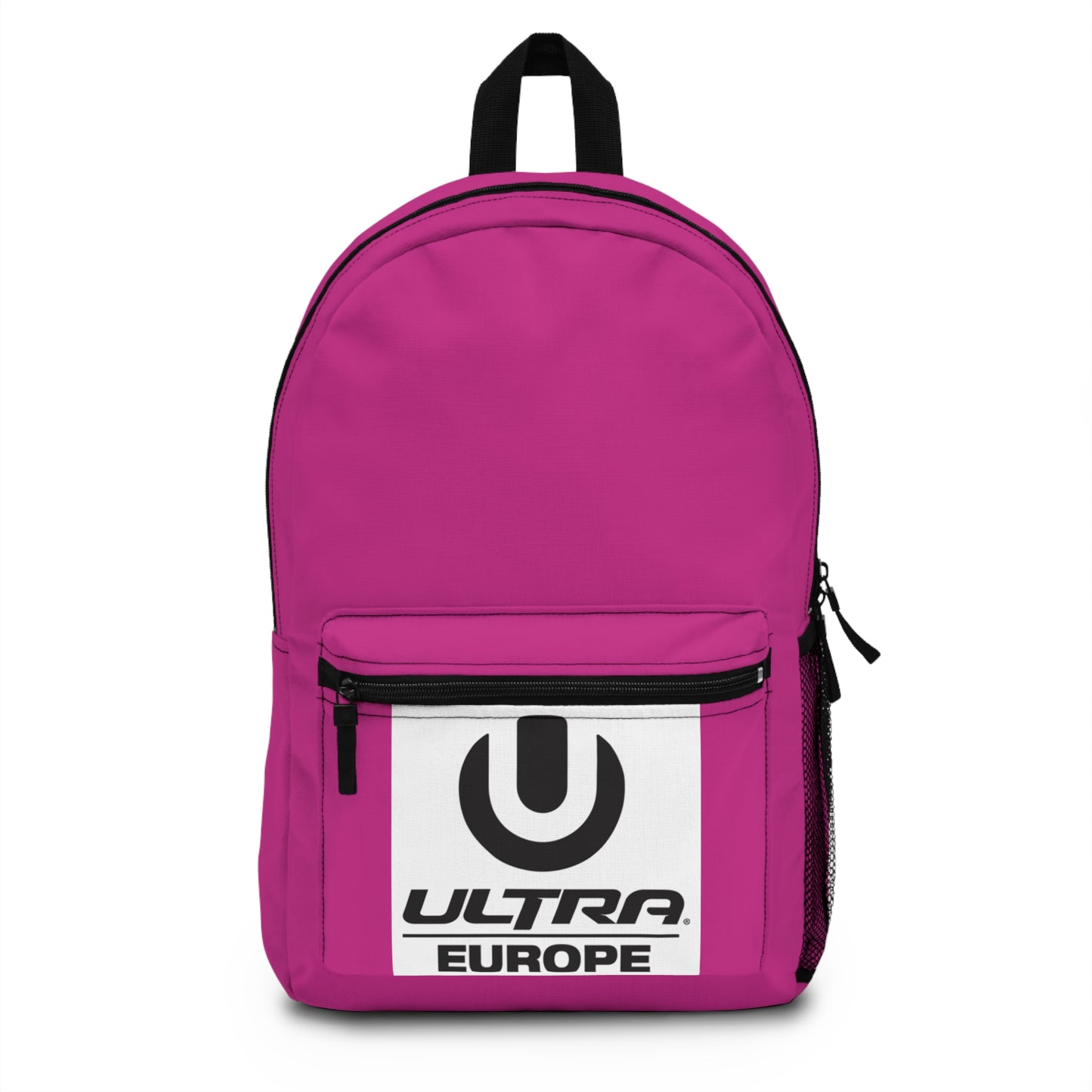 Ultra Europe Rosa ryggsäck | Trendig reseutrustning för festivalälskare