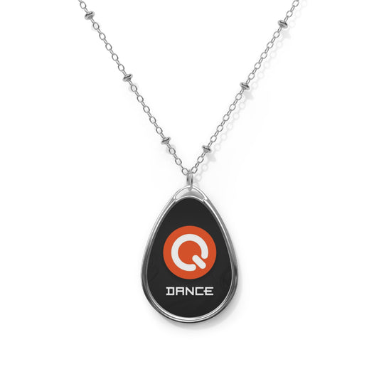 Dance Oval Necklace - Snygga smycken för dansälskare
