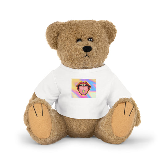 Rolig plyschleksak med anpassningsbar T-shirt / LSD