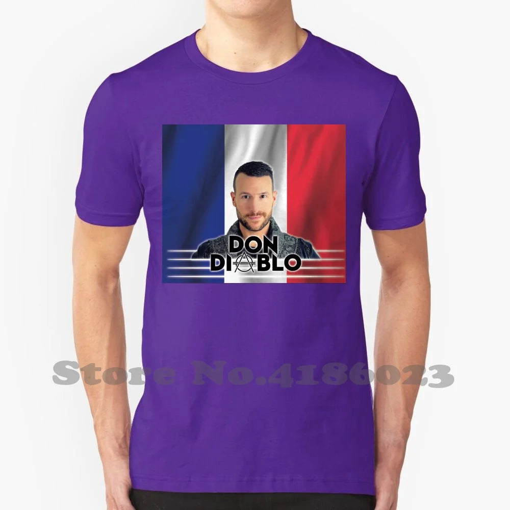 DON DIABLO 100 % bomull T-shirt