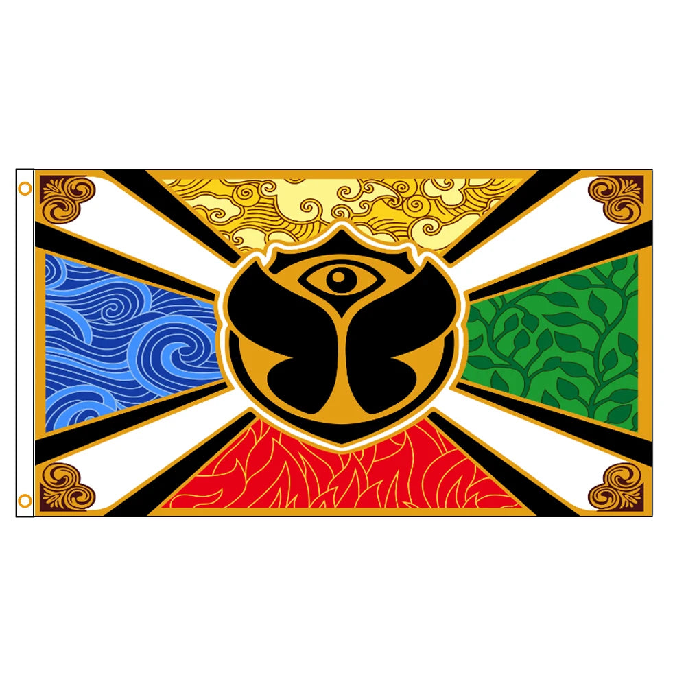 90x150cm Tomorrowland flagga