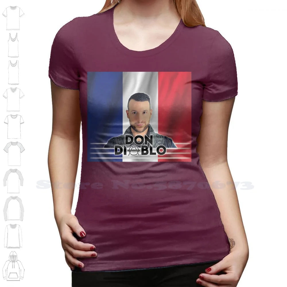 DON DIABLO 100 % bomull T-shirt
