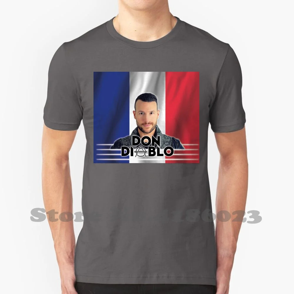 DON DIABLO 100 % bomull T-shirt