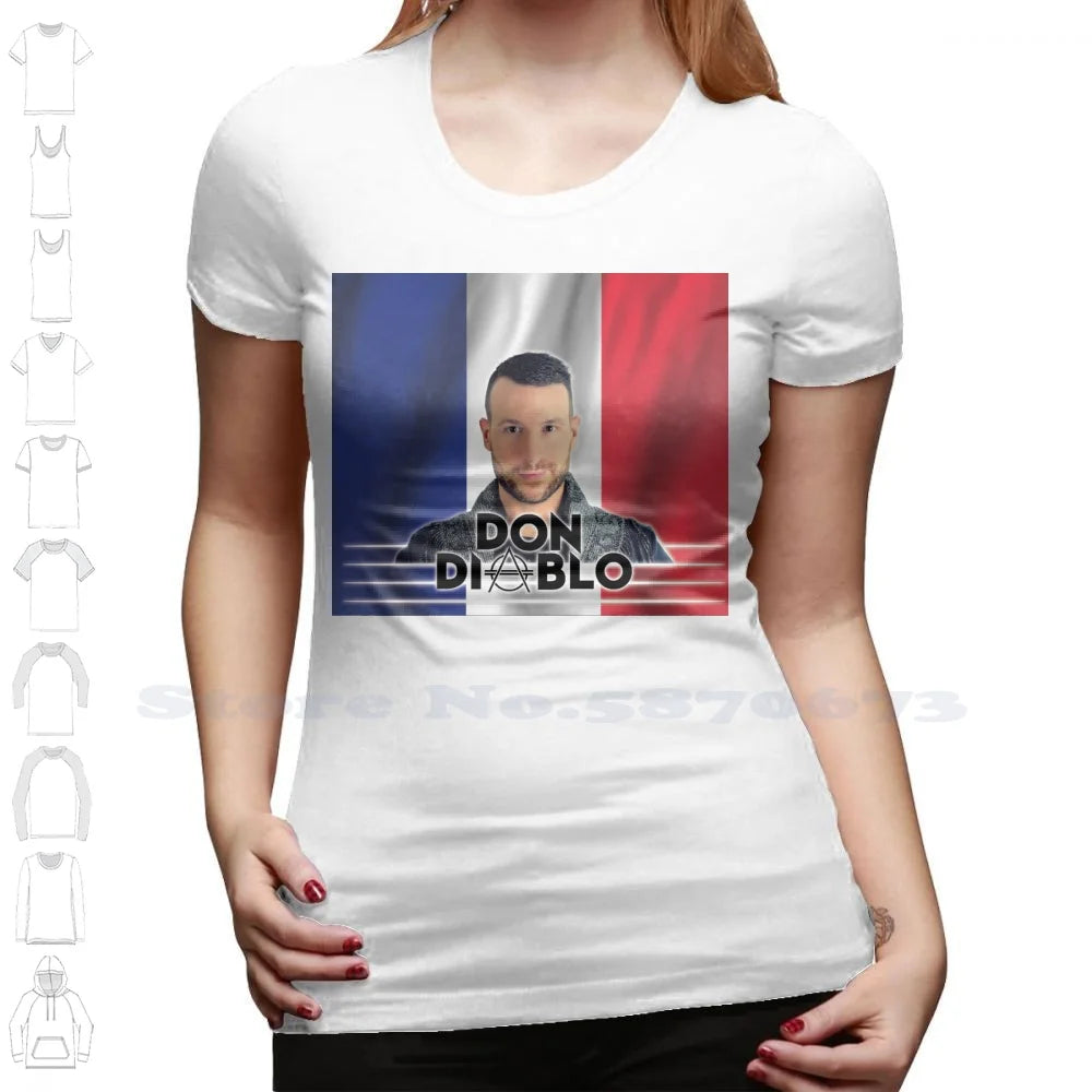 DON DIABLO 100 % bomull T-shirt