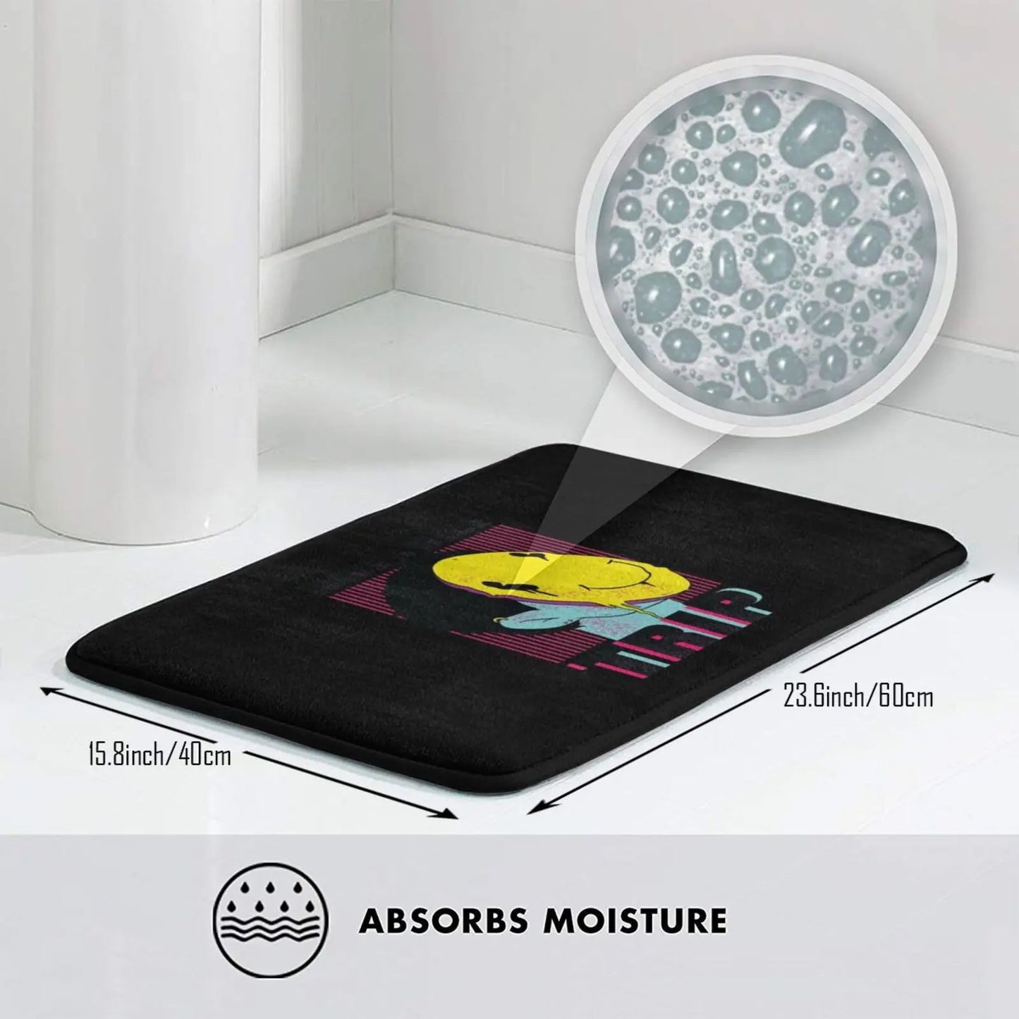 Nice Trip Matta  Mjuk Halkfri