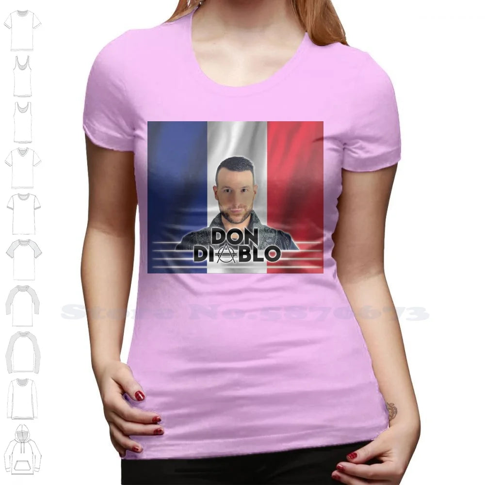 DON DIABLO 100 % bomull T-shirt