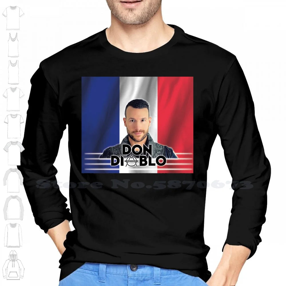 DON DIABLO 100 % bomull T-shirt