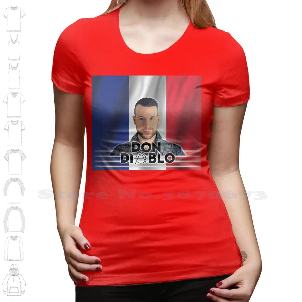 DON DIABLO 100 % bomull T-shirt