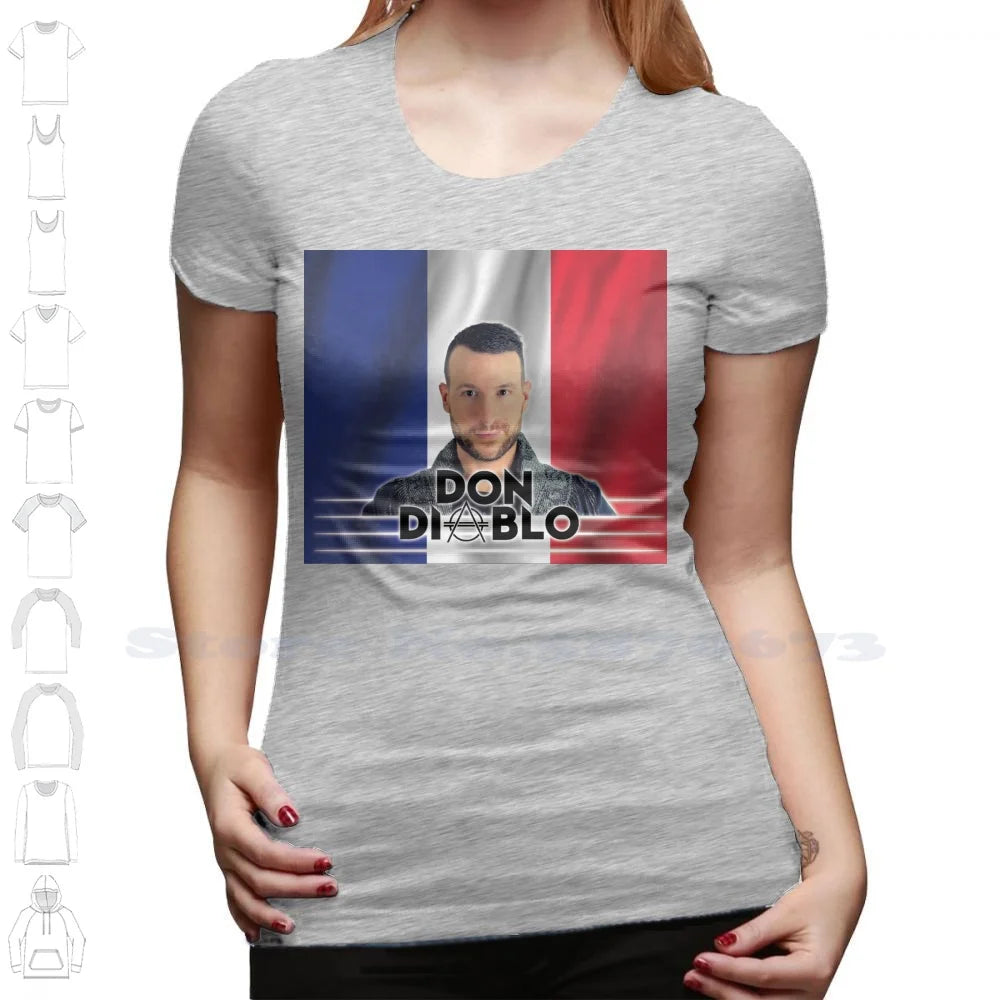 DON DIABLO 100 % bomull T-shirt
