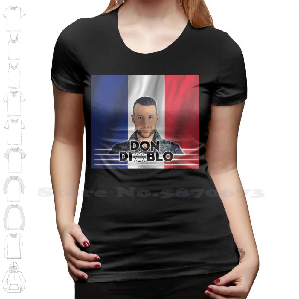 DON DIABLO 100 % bomull T-shirt