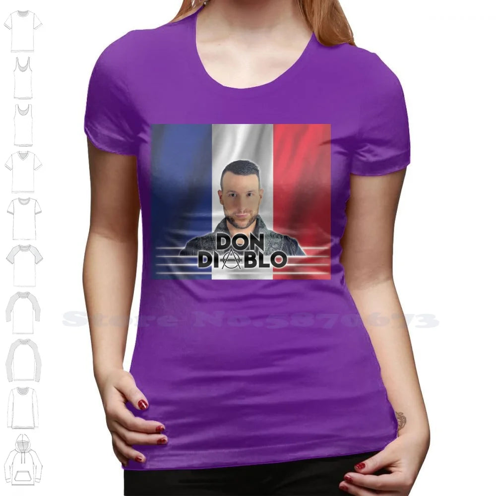 DON DIABLO 100 % bomull T-shirt