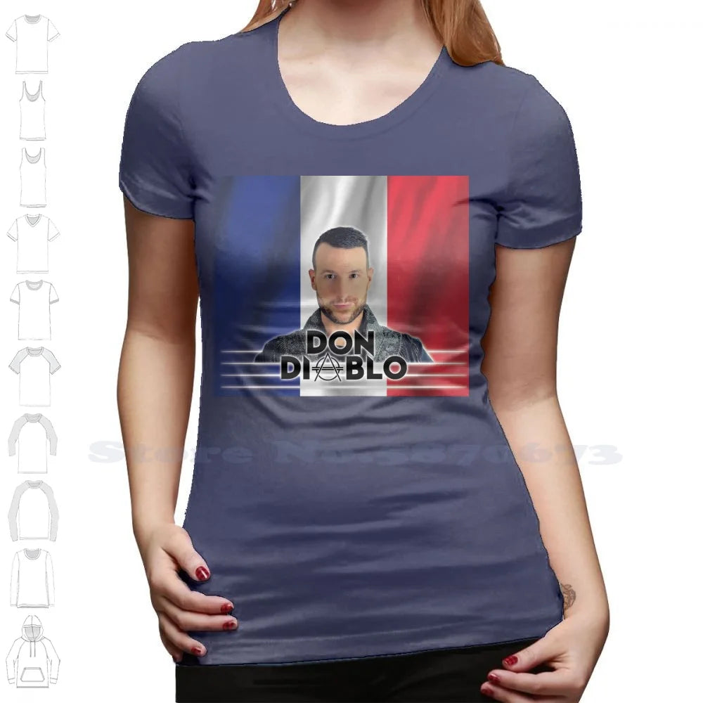 DON DIABLO 100 % bomull T-shirt