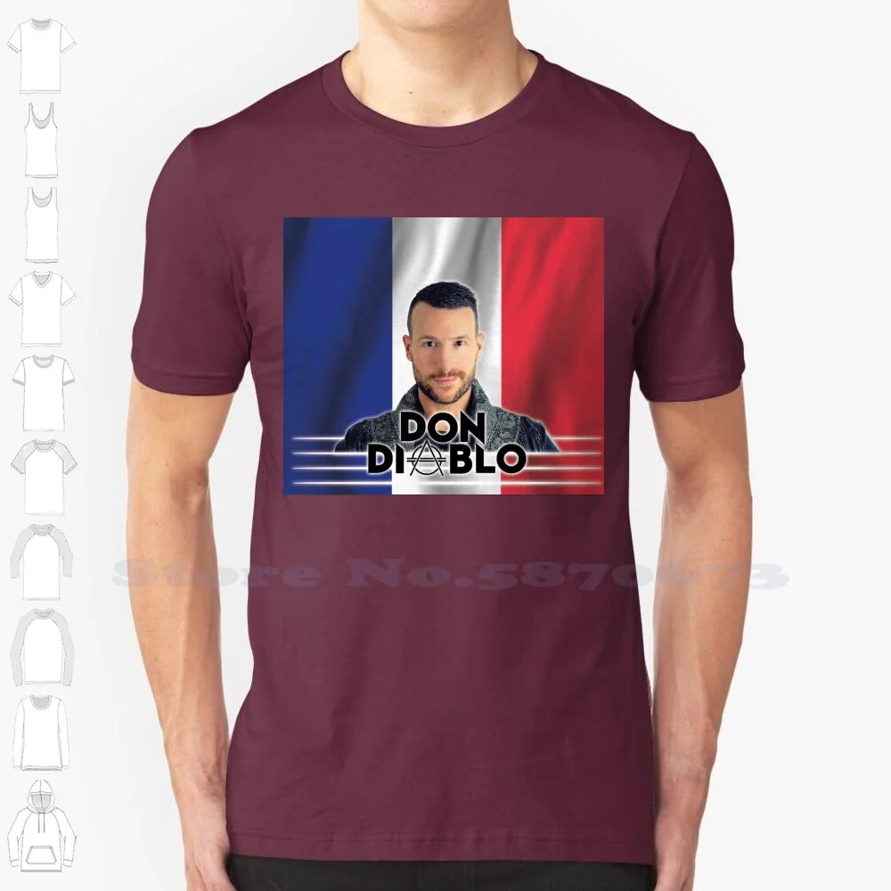 DON DIABLO 100 % bomull T-shirt