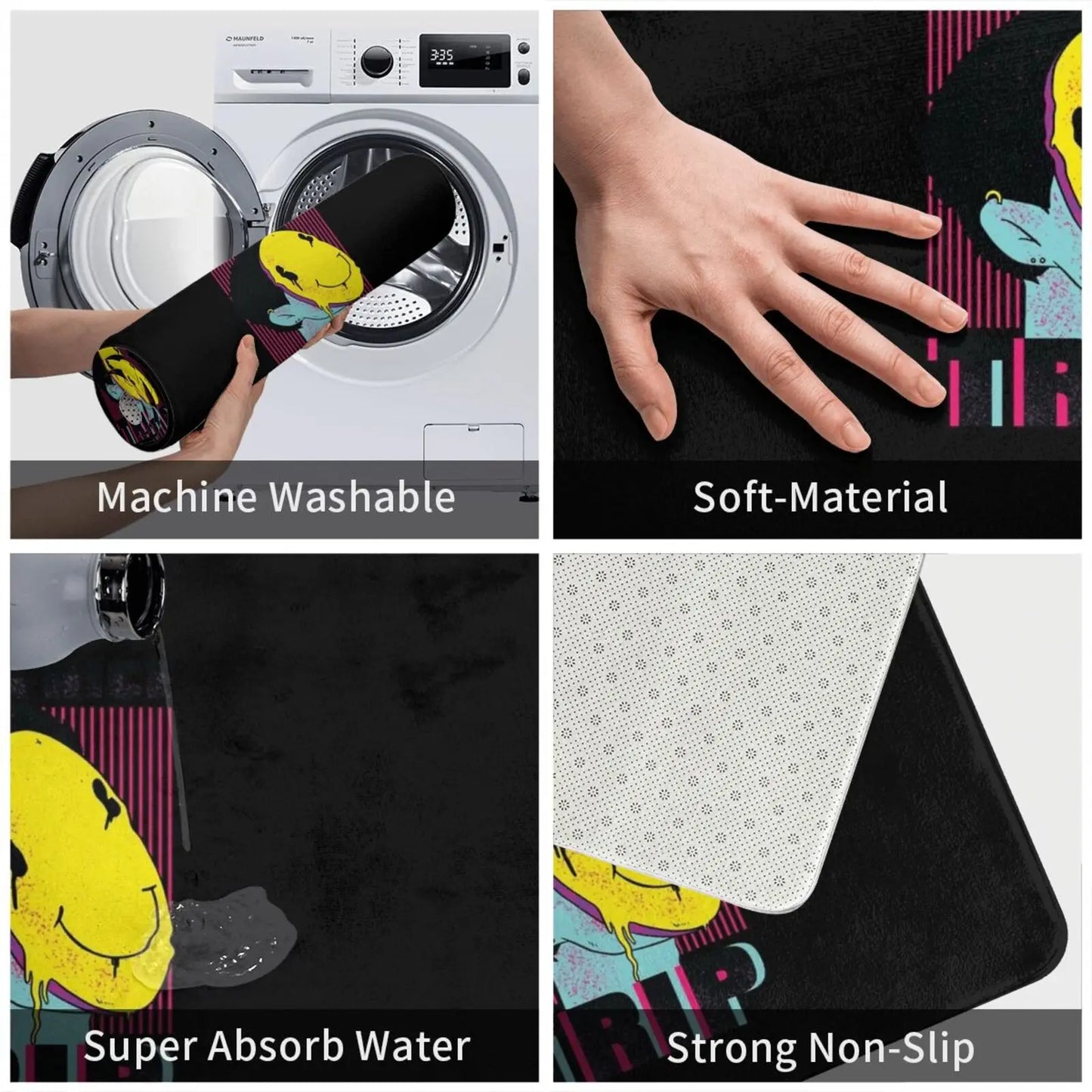 Nice Trip Matta  Mjuk Halkfri