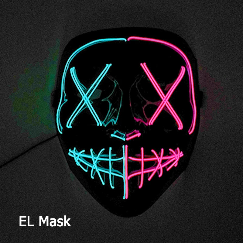 NEON MASK RAVE