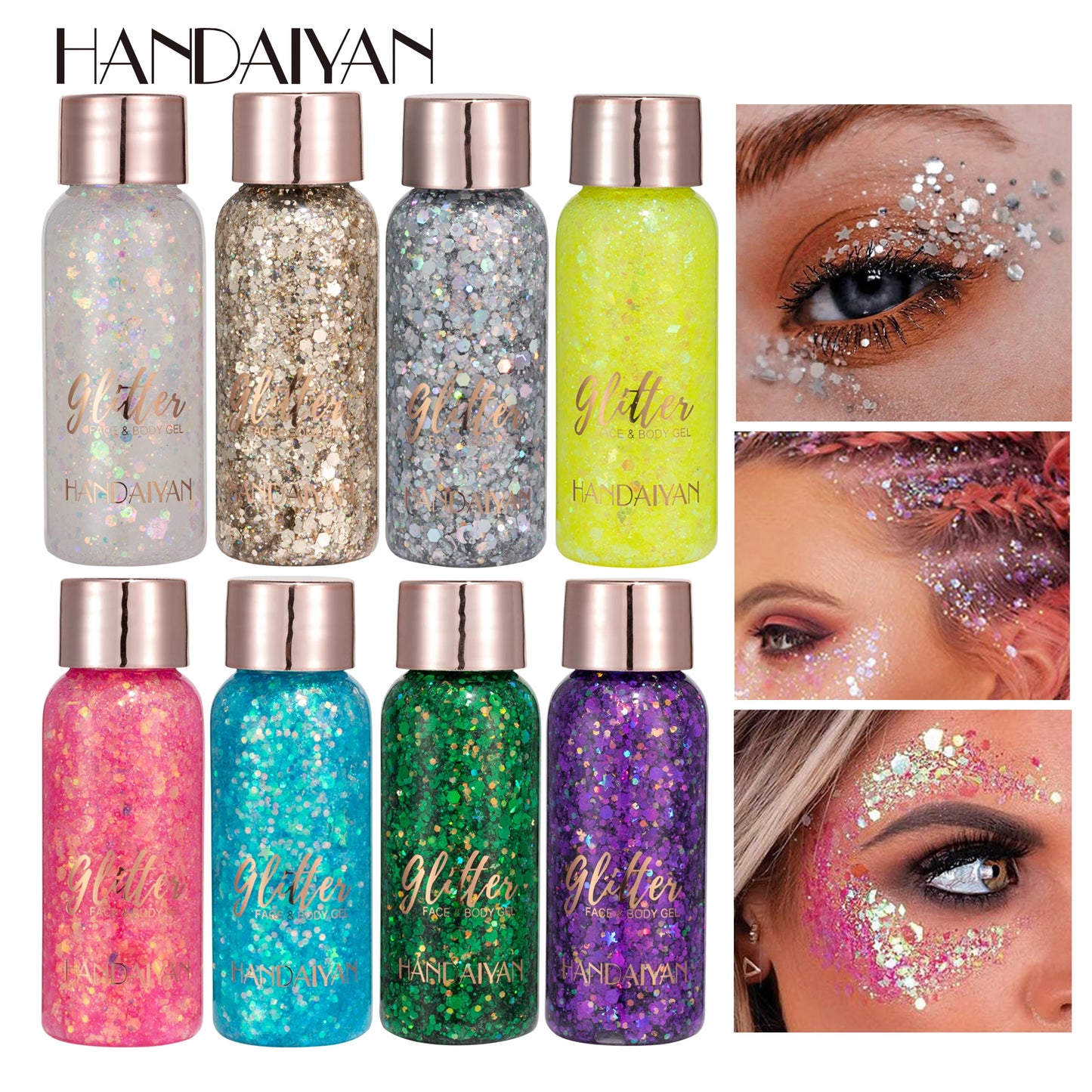 Ansikte och kropps glitter