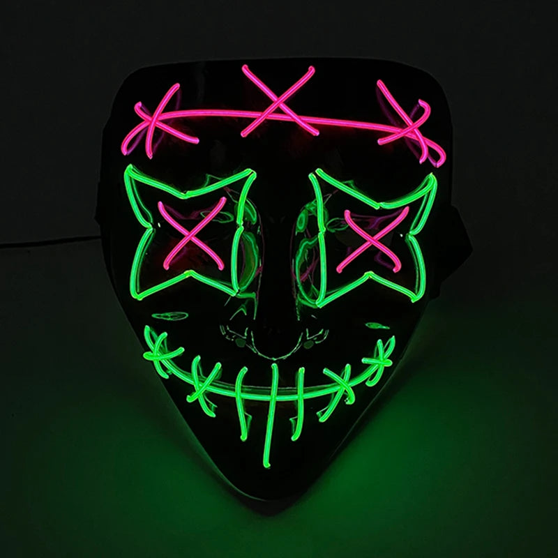 NEON MASK RAVE
