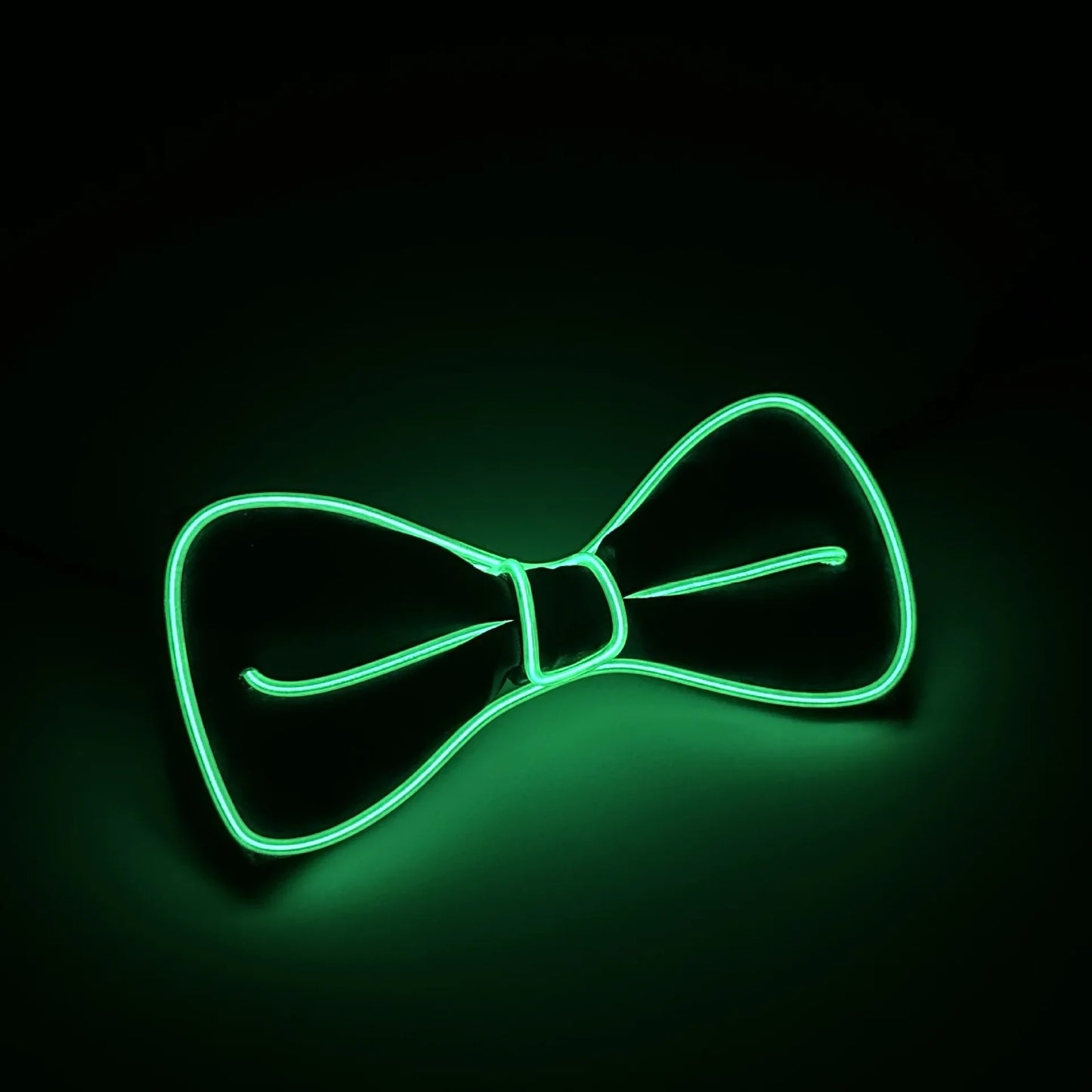 NEW Tie Bow LED Lights Suspenders Festival Party