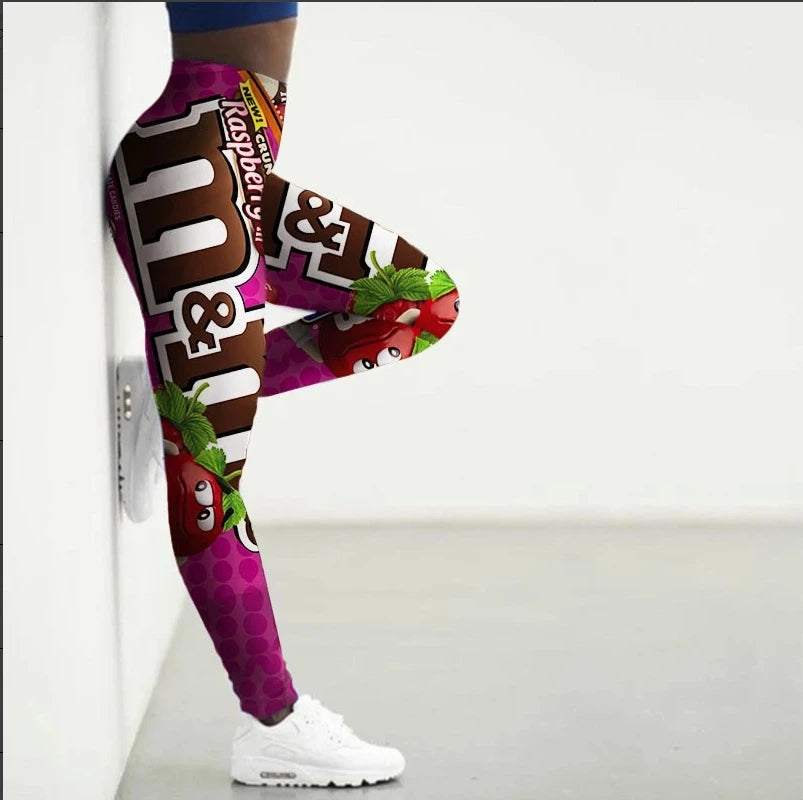 SNYGGA OCH BEKVÄMA RAVE LEGGINGS