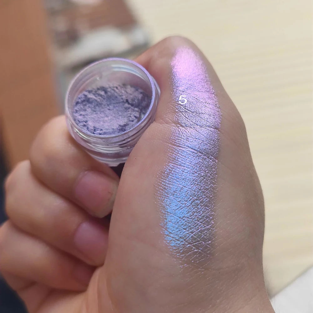 Glittrande Gradient Ögonskugga makeup