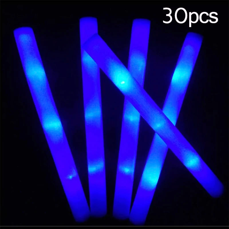 15Pcs LED Glow Sticks Bulk