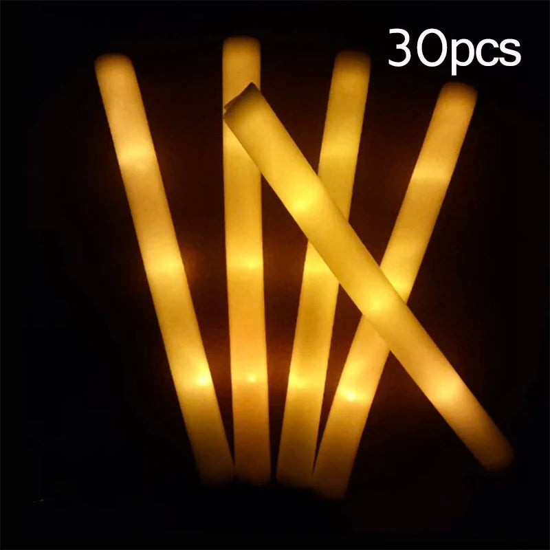 15Pcs LED Glow Sticks Bulk