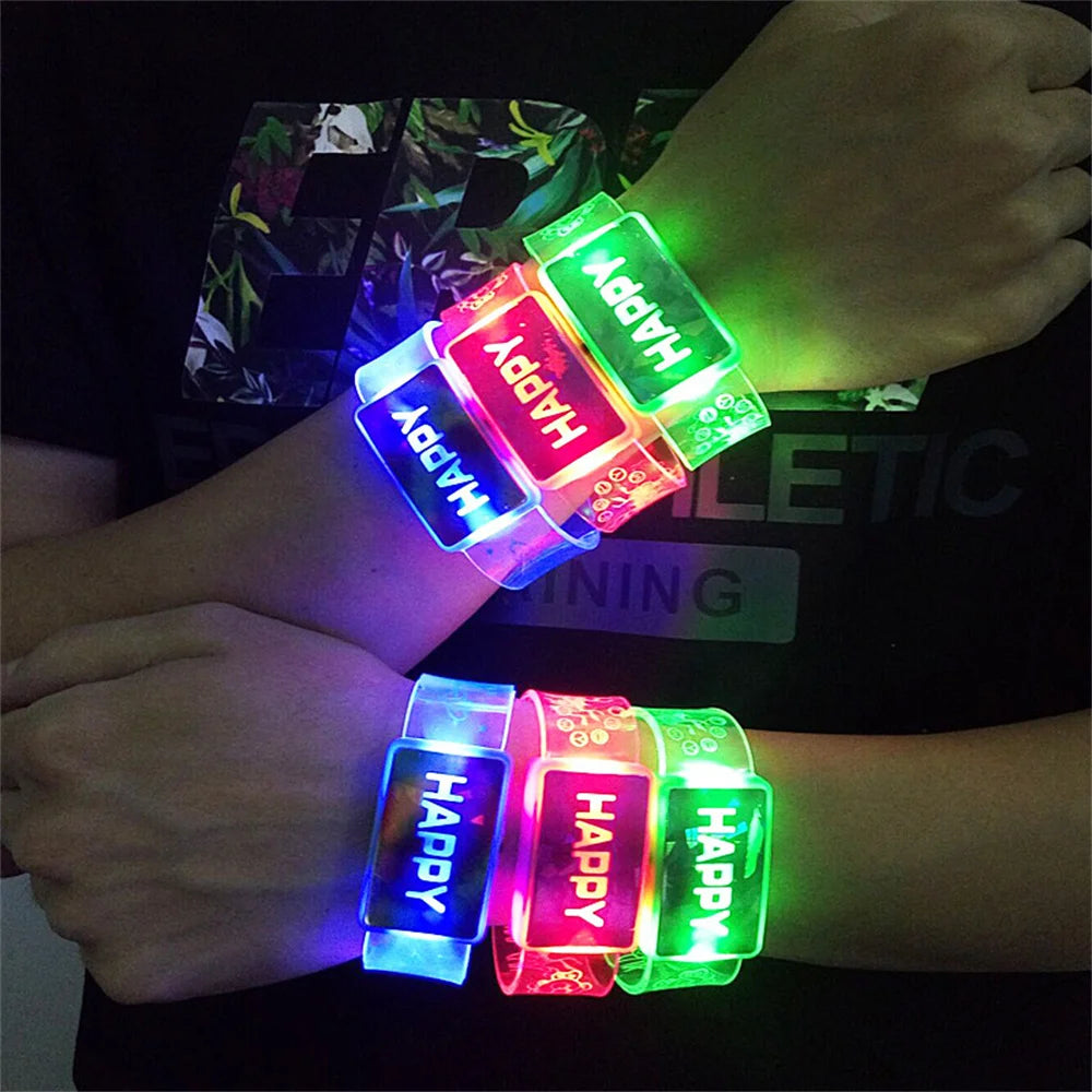 Led Glödande Neon Ljus Armband