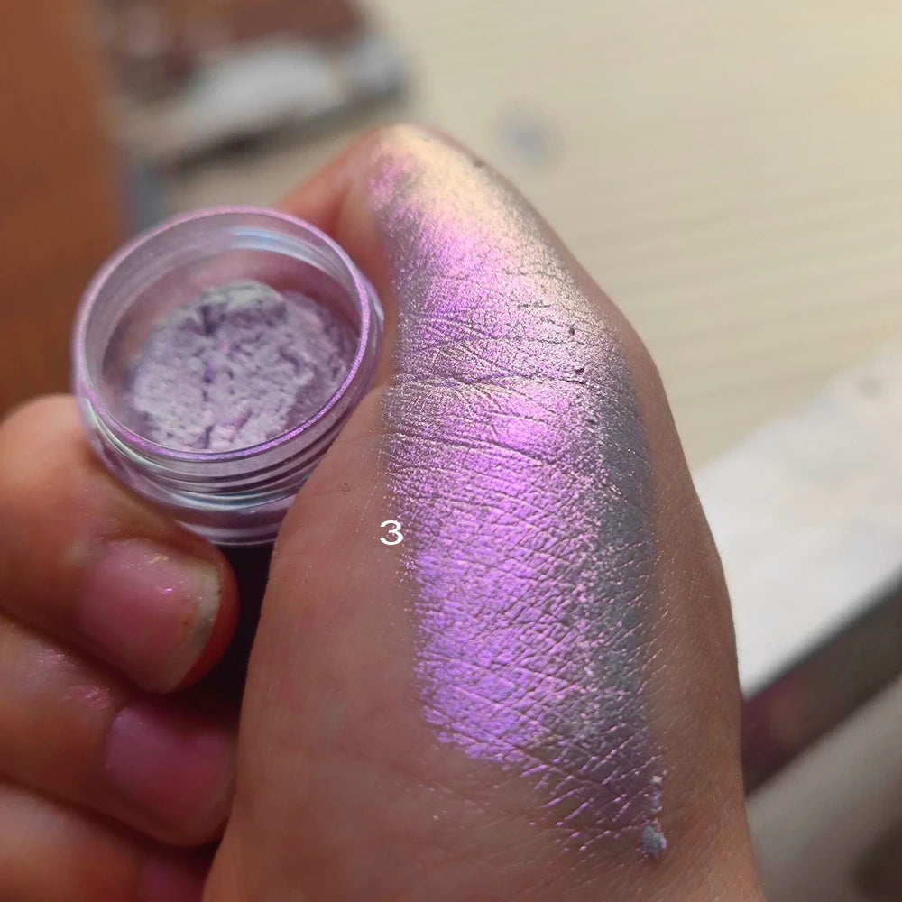 Glittrande Gradient Ögonskugga makeup