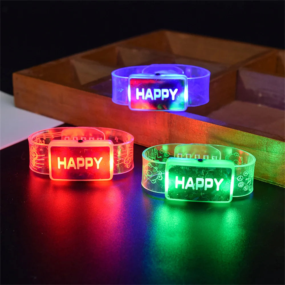 Led Glödande Neon Ljus Armband