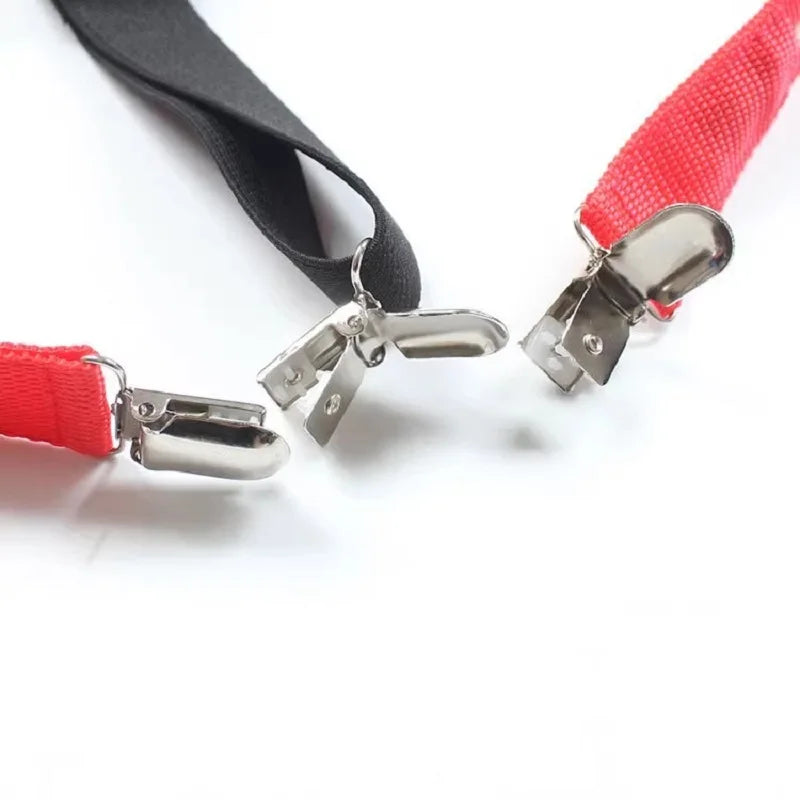 NEW Tie Bow LED Lights Suspenders Festival Party