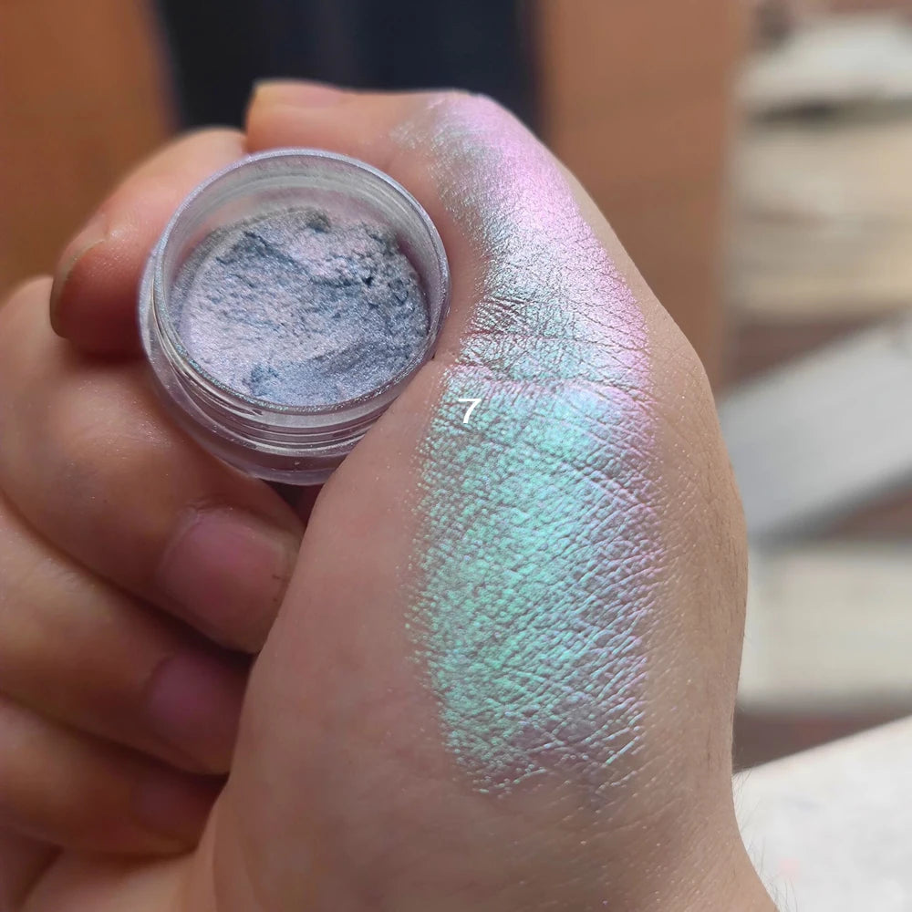 Glittrande Gradient Ögonskugga makeup
