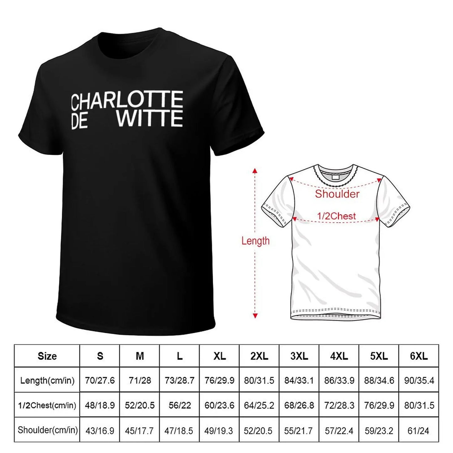 Charlotte de Witte T-SHIRT