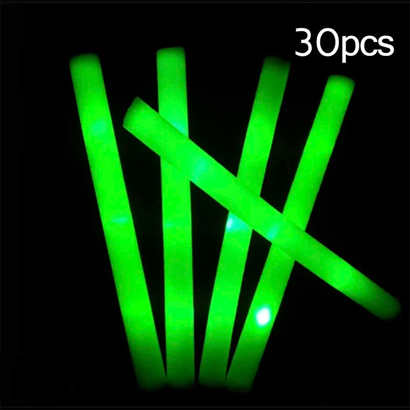 15Pcs LED Glow Sticks Bulk