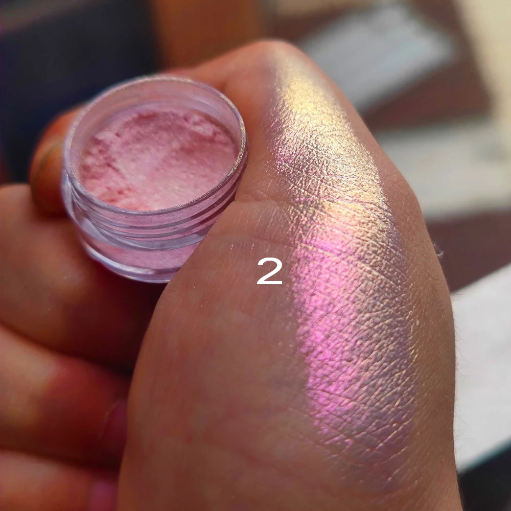 Glittrande Gradient Ögonskugga makeup