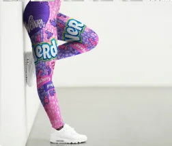 SNYGGA OCH BEKVÄMA RAVE LEGGINGS