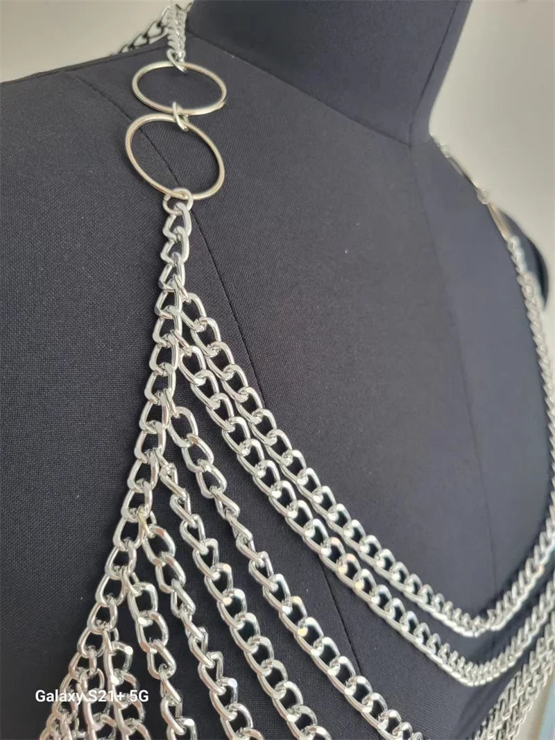 Linne Sexig Djup V-hals FÖR KVINNOR