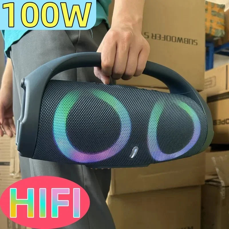 100W Kraftfull Boombox 3 SupeBärbar