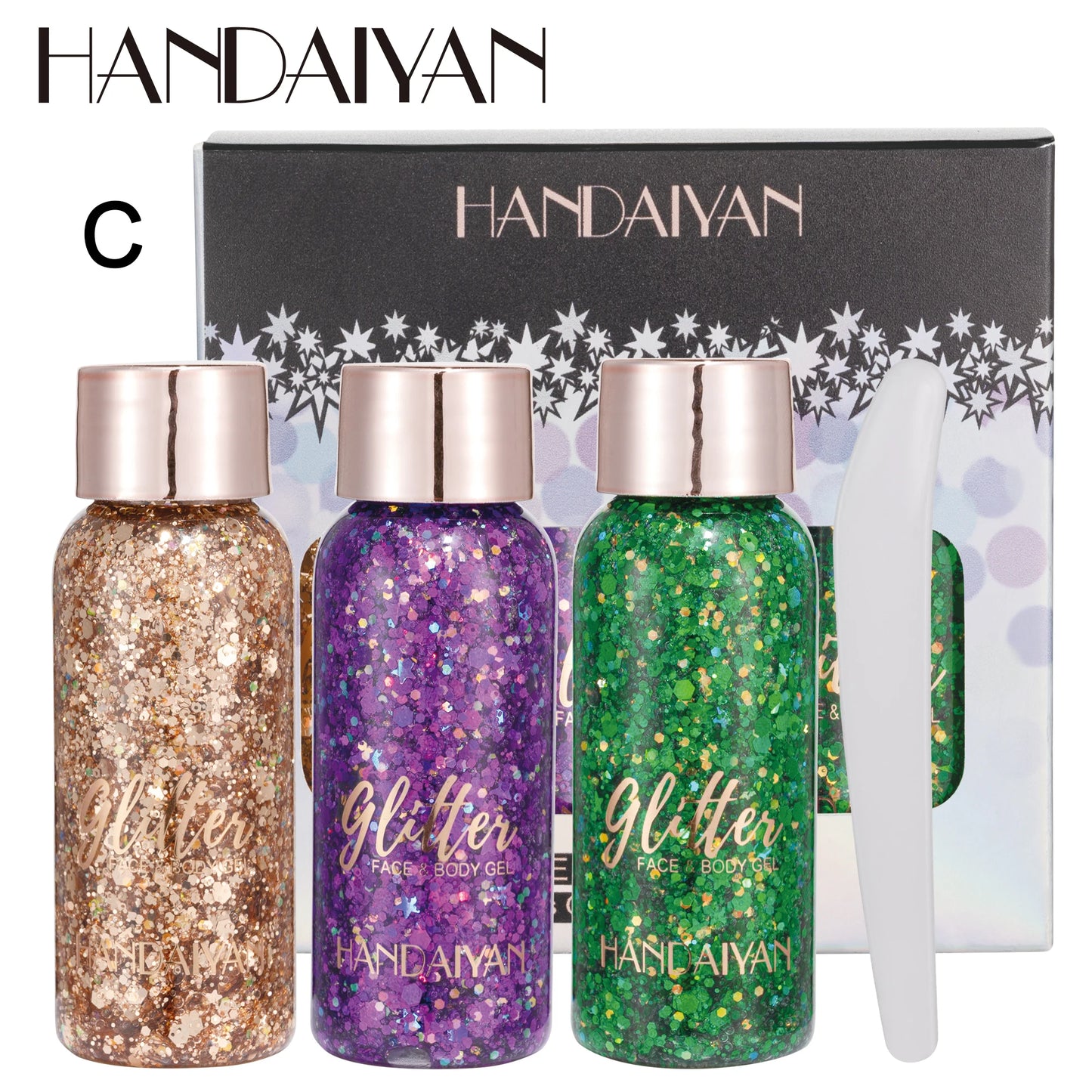 Ansikte och kropps glitter