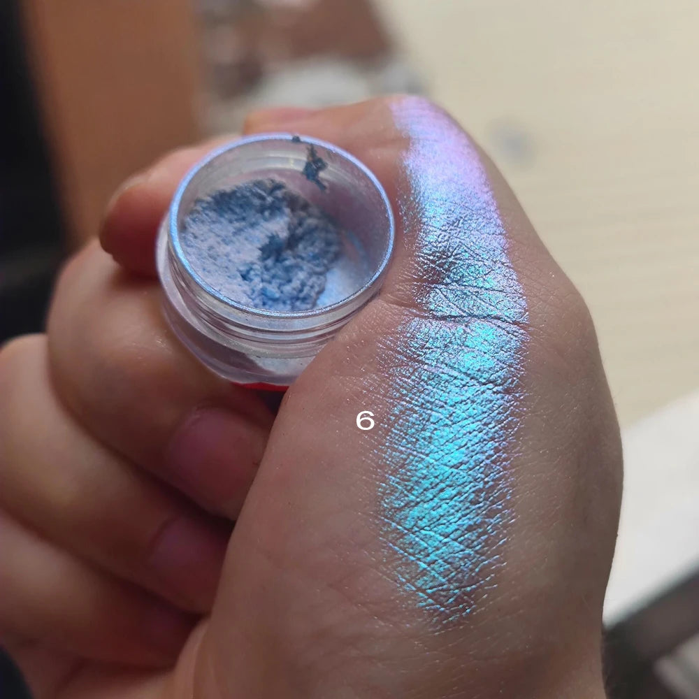 Glittrande Gradient Ögonskugga makeup