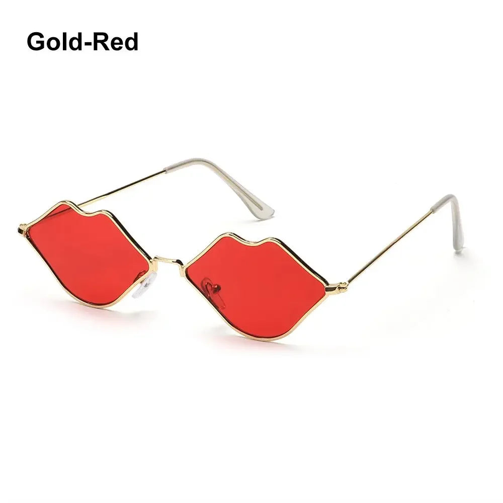Sexiga Hot Lips Shape Solglasögon