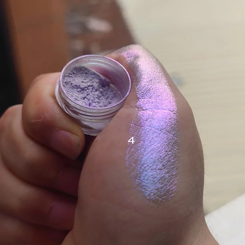 Glittrande Gradient Ögonskugga makeup