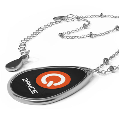 Dance Oval Necklace - Snygga smycken för dansälskare