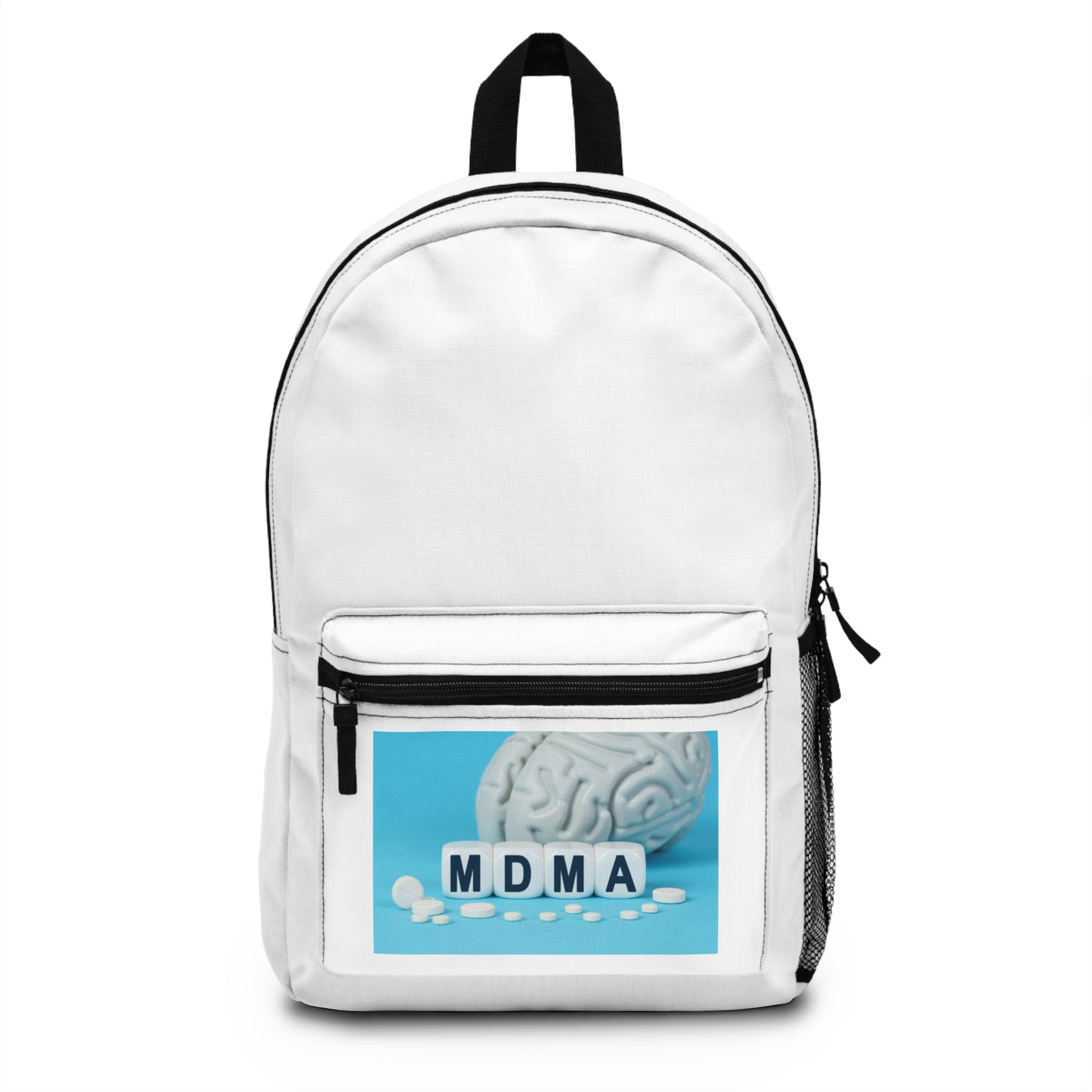 MDMA Brain Graphic Backpack - Snygg och unik för dagligt bruk