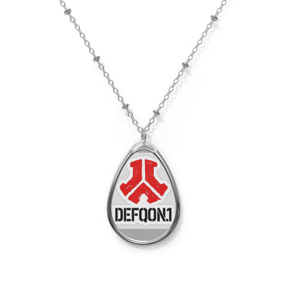DEFQON.1 Ovalt halsband - Statement Smycken för musikfestivalälskare
