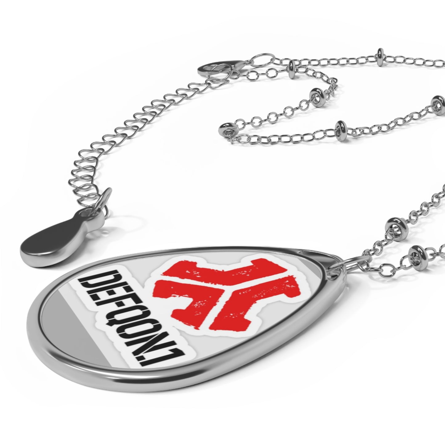 DEFQON.1 Ovalt halsband - Statement Smycken för musikfestivalälskare