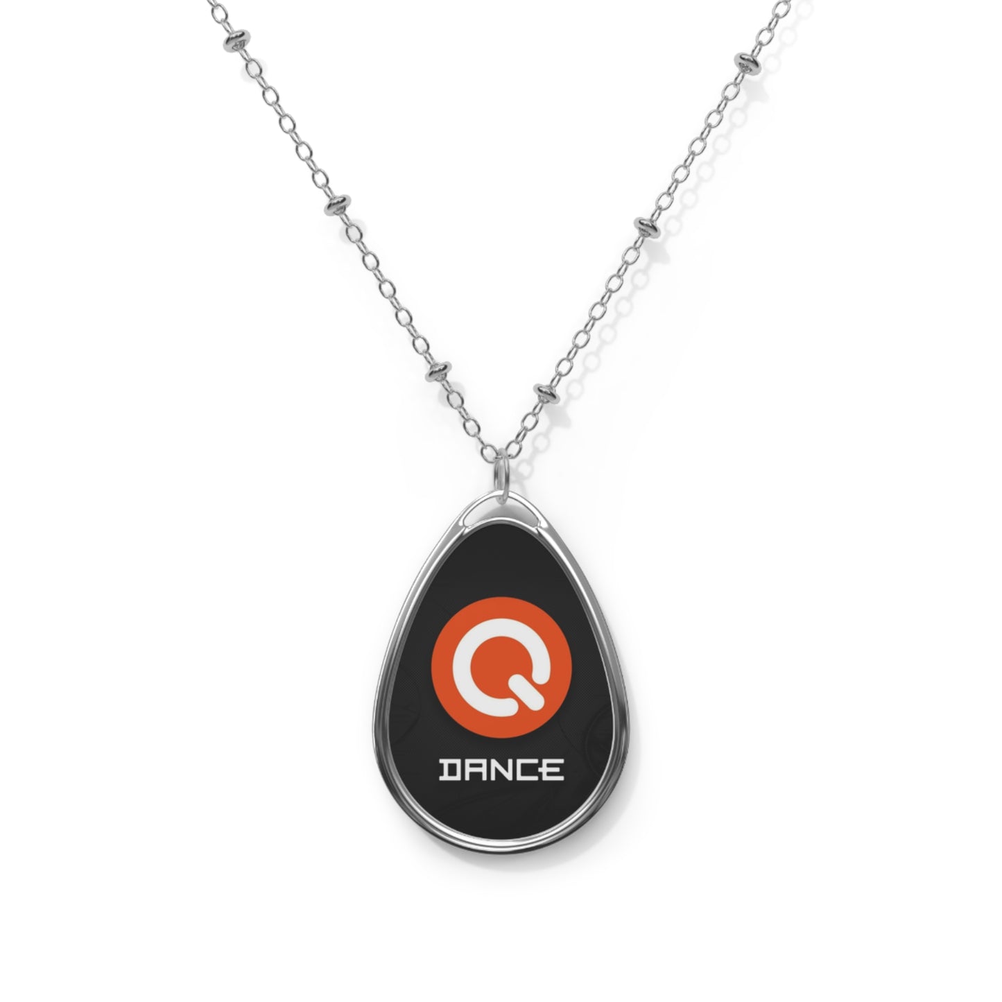 Dance Oval Necklace - Snygga smycken för dansälskare